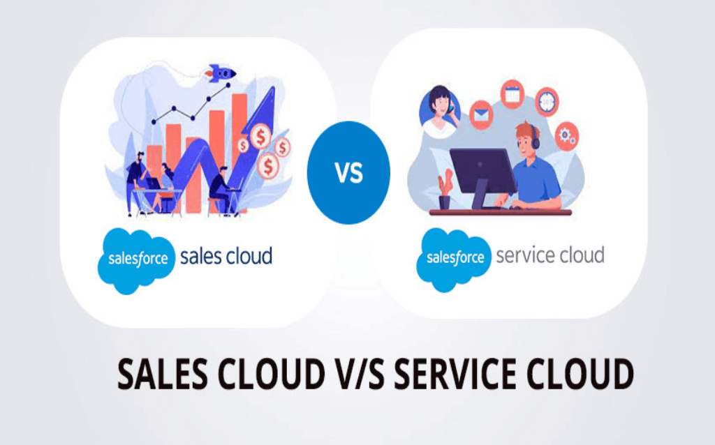 Sales Cloud V/S Service Cloud – Key Features Differences