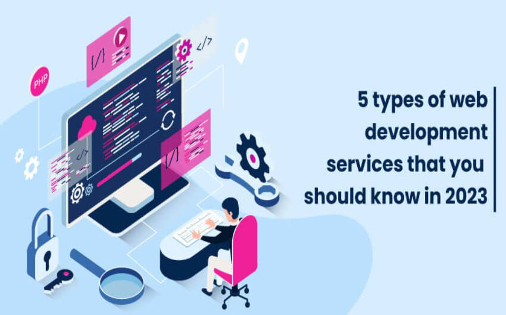 5 types of web development services that you should know in 2023