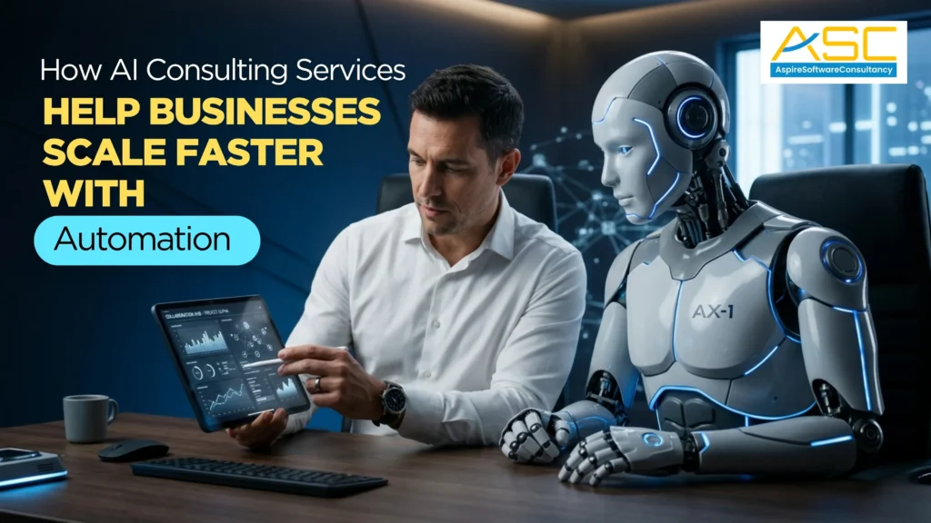 How AI Consulting Services Help Businesses Scale Faster with Automation