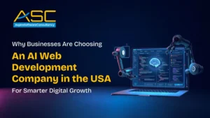 AI web development company in the USA offering intelligent web solutions, automation, and digital growth services with AI-powered technology.