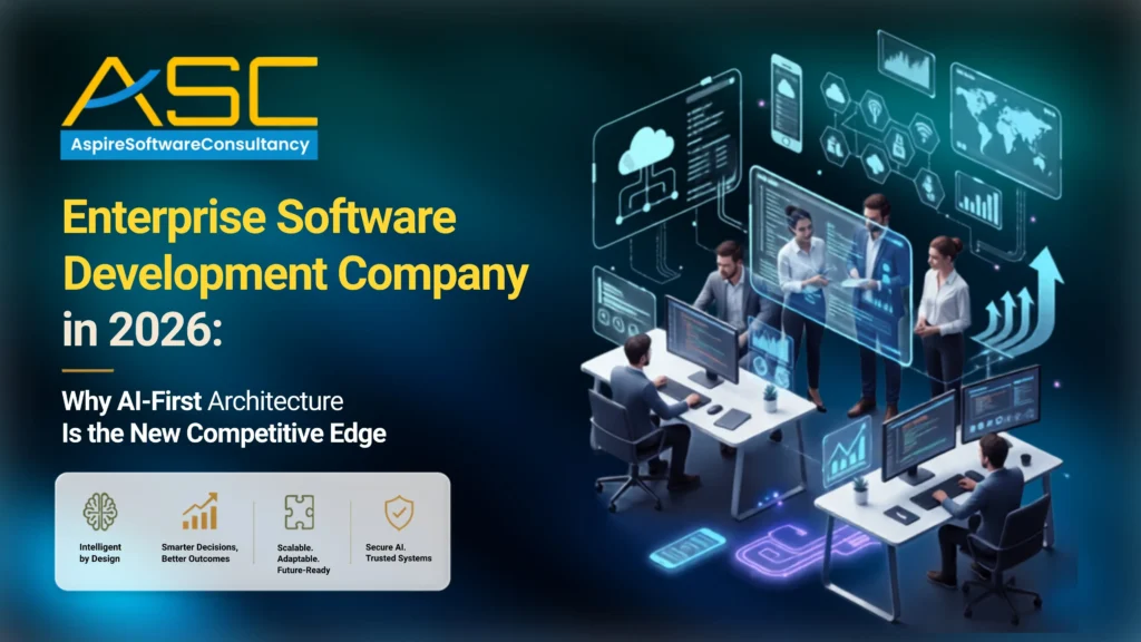 Enterprise Software Development Company in 2026: Why AI-First Architecture Is the New Competitive Edge