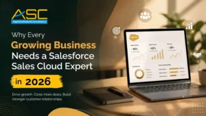 Why every growing business needs a Salesforce Sales Cloud expert in 2026 to improve sales performance, customer relationships, and business growth.