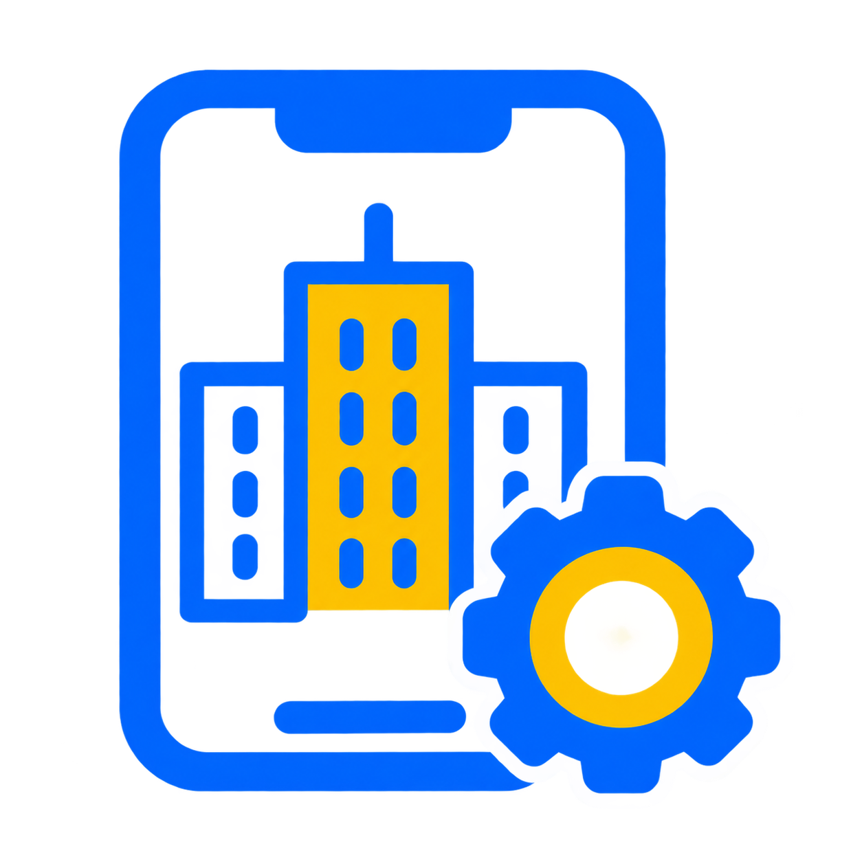 Enterprise mobility app development icon