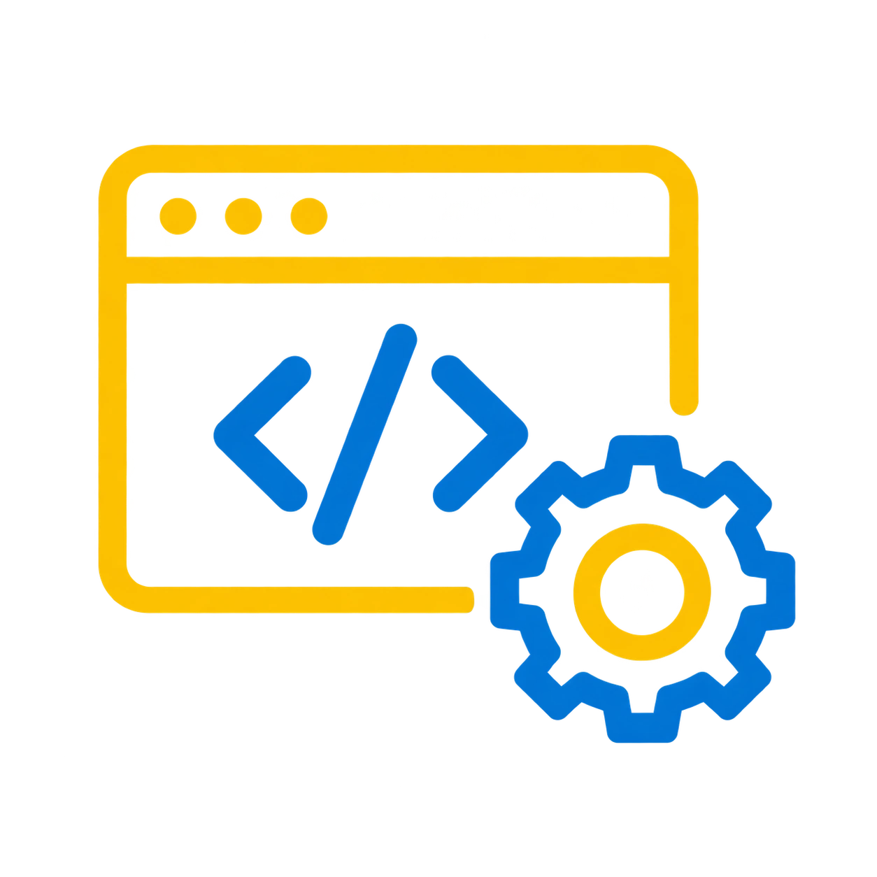 Custom Web Application Development Icon