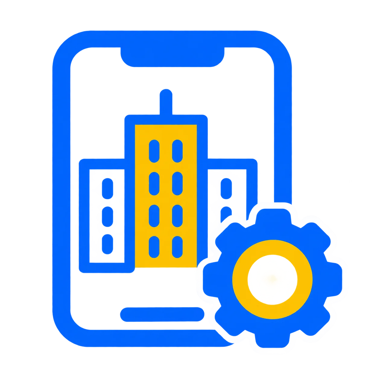 Enterprise mobility app development icon