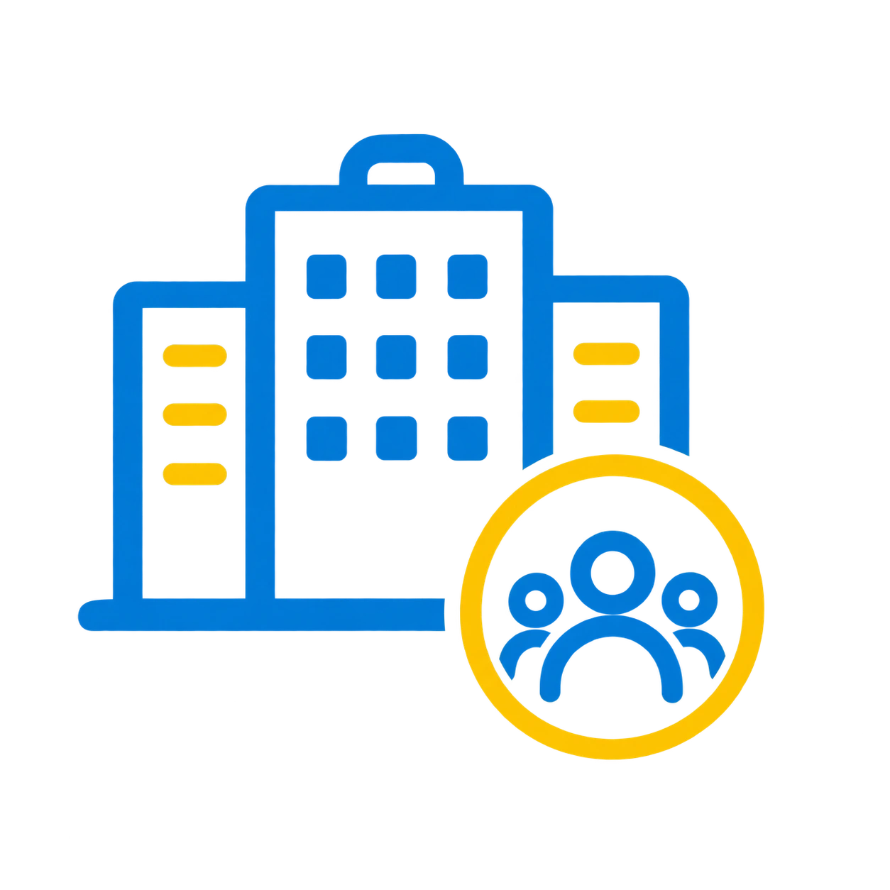 Enterprise Web Application Development Icon