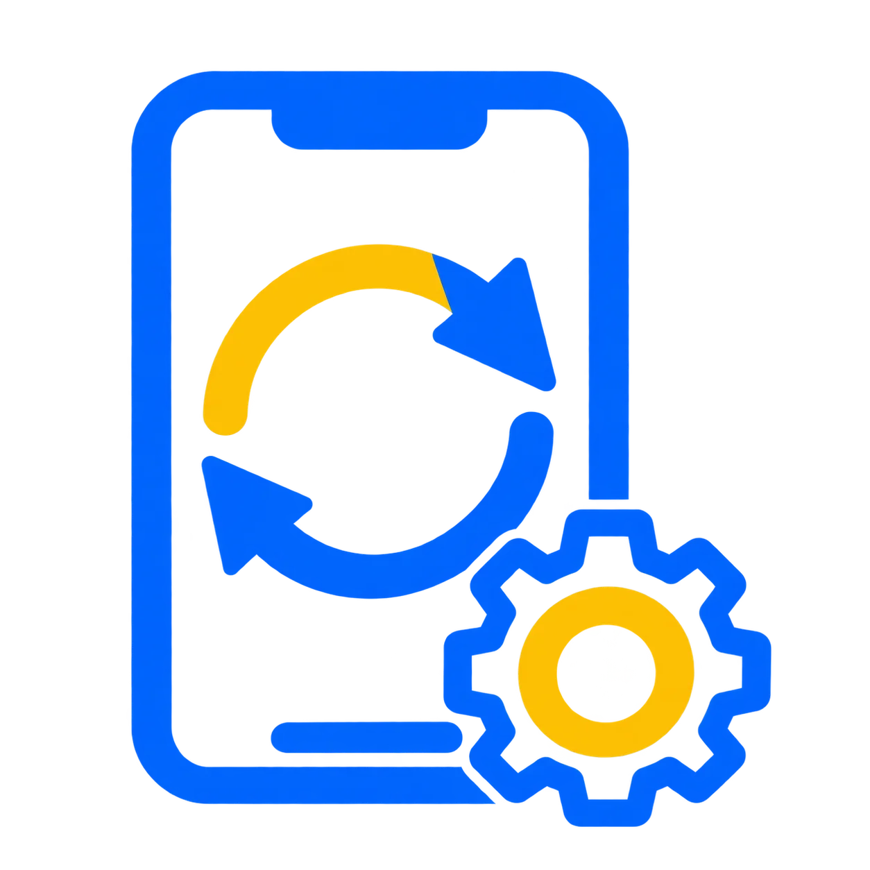Mobile app modernization icon