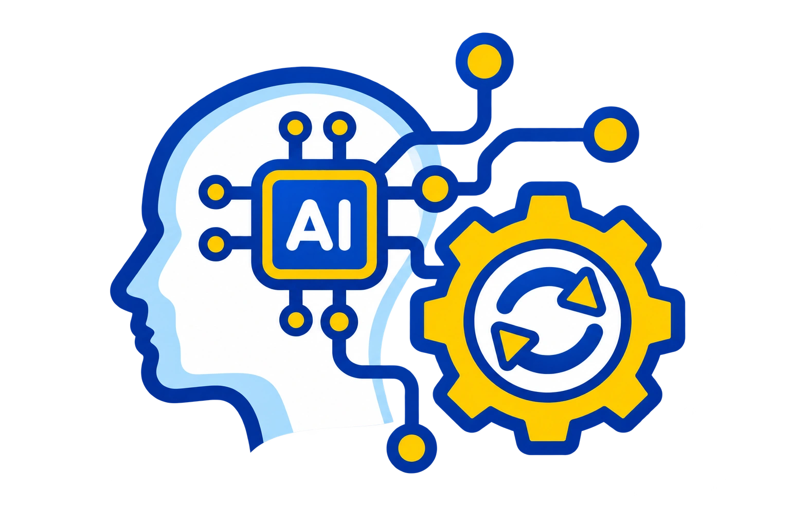 AI and automation integration icon
