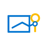 AI strategy and implementation roadmap icon