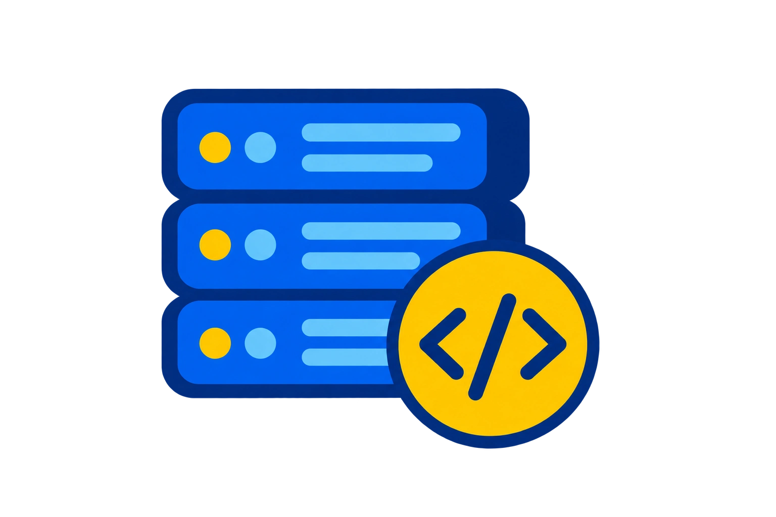 Backend and core languages icon