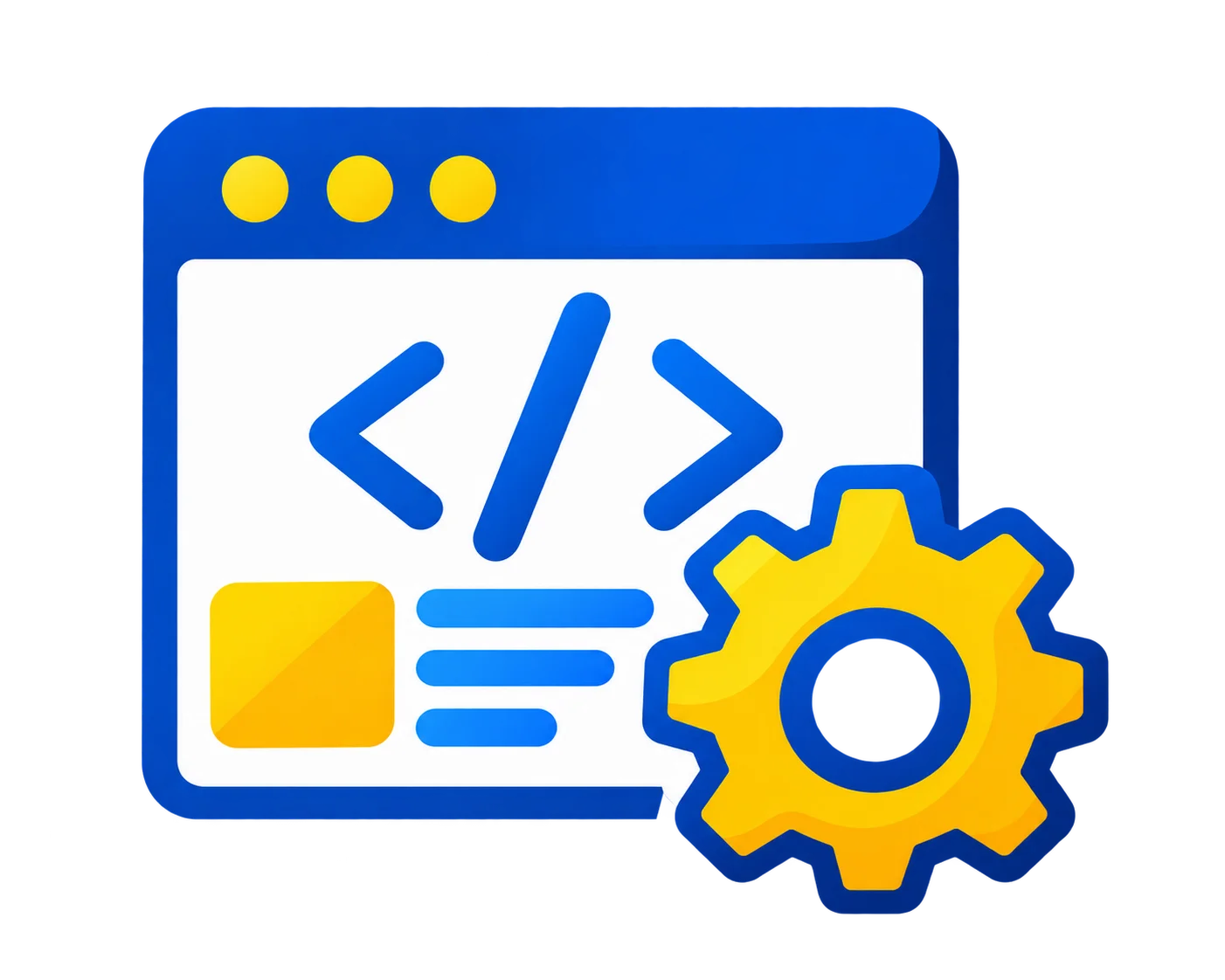 Front-end technologies icon