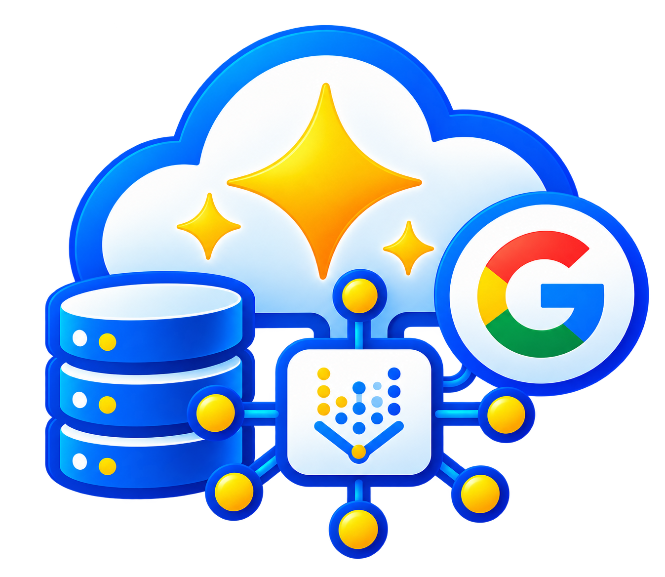 Google Gemini and Vertex AI icon
