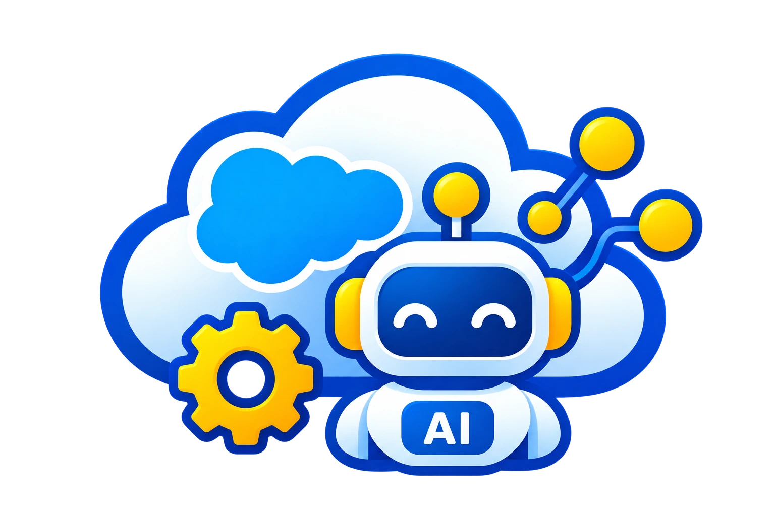 Salesforce Agentforce AI cloud icon