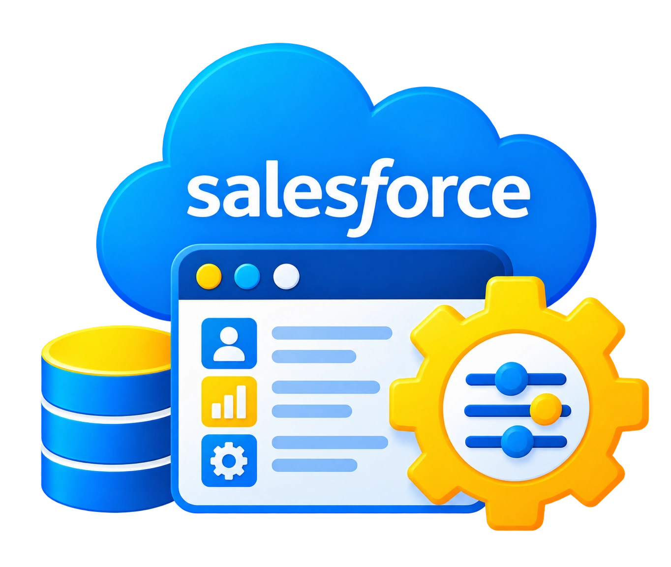 Salesforce configuration icon