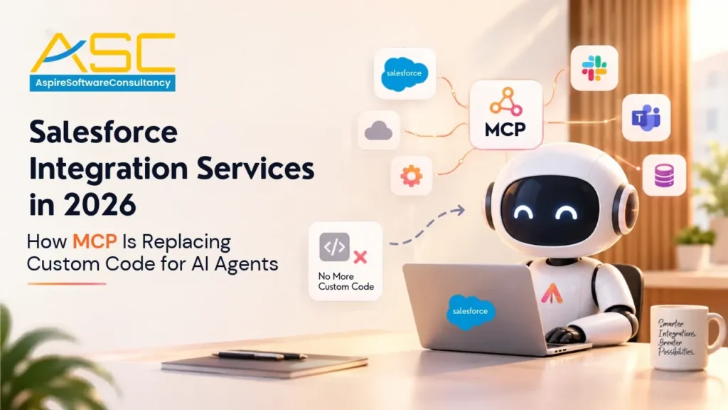 Salesforce Integration Services in 2026: How MCP Is Replacing Custom Code for AI Agents