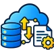 Cloud Data Sync Automation Icon Cloud Data Sync Automation
