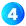 Number 4 Badge
